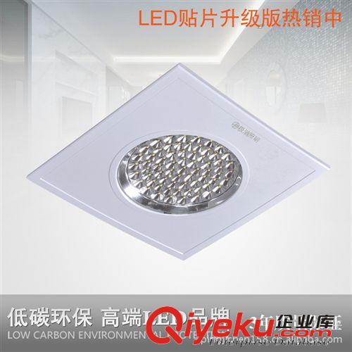 LED 廚衛(wèi)燈/平板燈 led廚衛(wèi)燈節(jié)能燈6w吸頂燈 集成吊頂嵌入式廚房浴室燈具