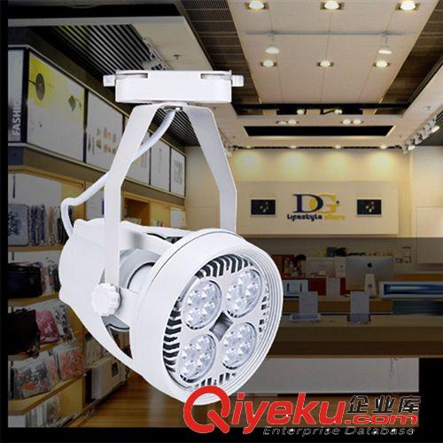 LED導軌燈 商業(yè)照明LED軌道燈COB光源20W30W高光效服裝店專賣店用射燈原始圖片2