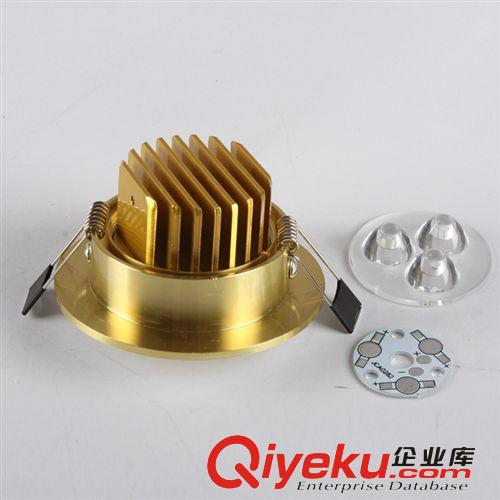 gdLED土豪金天花燈系列 廠家直銷 土豪金系列 3w5w7w9w12w15-18w天花燈射燈