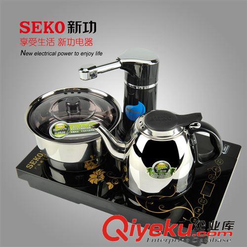 加水系列 SEKO/新功 F80 四合一电热泡茶机 自动上水xd煮水外带加湿