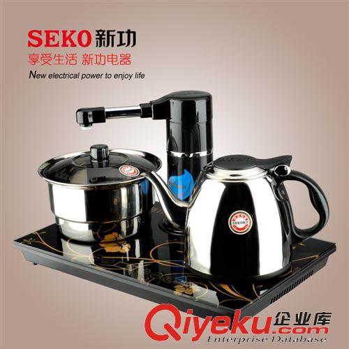 加水系列 Seko/新功 F8 三合一電熱茶爐 304不銹鋼食用級材料安全更健康