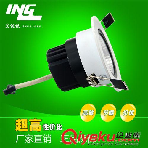 COB燈具 低價出售 3WCOBLED節(jié)能筒燈 led酒店照明筒燈原始圖片2