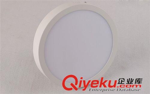 明裝面板燈 LED明裝面板燈外殼 套件成品6w12w16w218W24側面發光 超薄筒燈原始圖片2