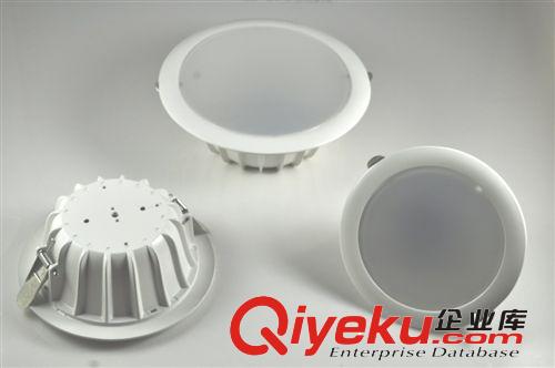 LED壓鑄筒燈 出口品質(zhì) 筒燈外殼 LED壓鑄筒燈套件 LED天花筒燈毛坯 白色筒燈原始圖片3