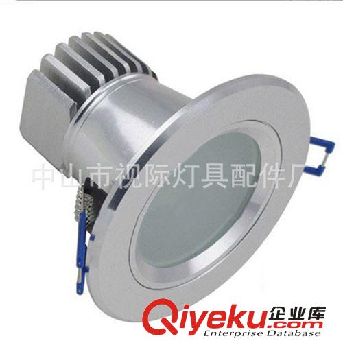 LED壓鑄筒燈 LED筒燈外殼 配件 8寸筒燈外殼套件 防霧孔燈 LED節能外殼原始圖片2