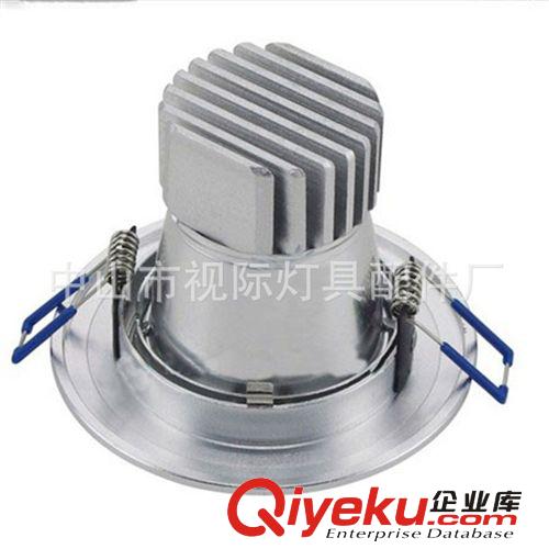 LED壓鑄筒燈 LED筒燈外殼 配件 8寸筒燈外殼套件 防霧孔燈 LED節能外殼原始圖片3