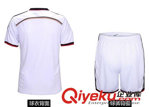 足球，籃球服 廠家定做高質量男女裝德國隊足球服套裝，原始圖片3