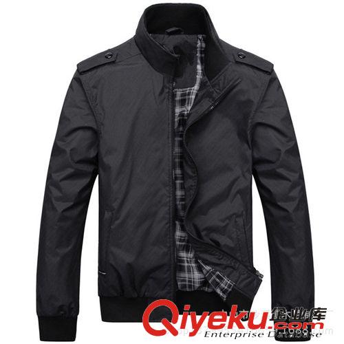 夾克 服裝加工 男裝夾克 男式休閑夾克 品牌夾克 化纖夾克 夾克工廠原始圖片3