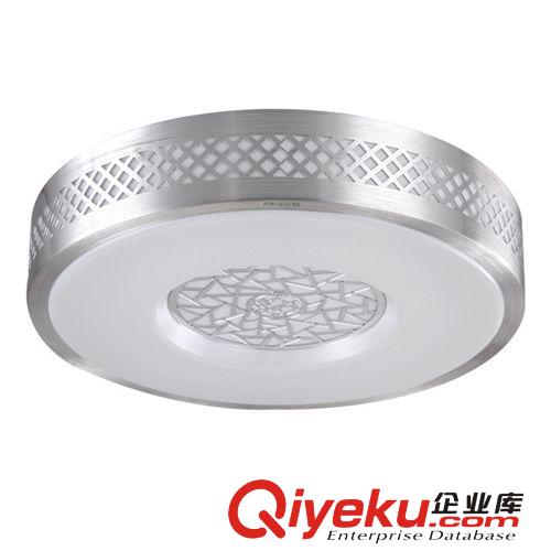 LED吸頂燈 盟博led吸頂燈新款簡約現代鋁臥室陽臺客廳飯廳圓形雕花高亮包郵