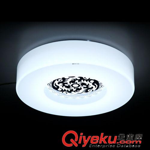 吸頂燈 盟博led吸頂燈臥室簡約現代客廳書房時尚燈具24W39W大圓廠家直銷