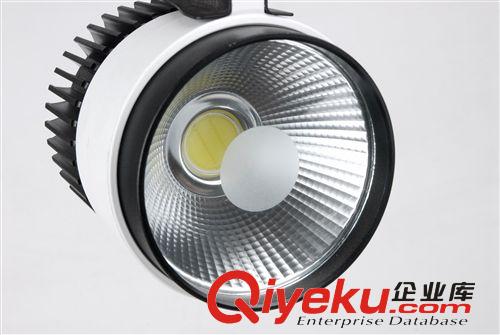 LED軌道燈 盟博led軌道燈20W30W集成COB導軌射燈服裝店替代70W金鹵燈