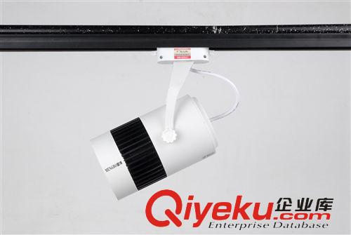 LED軌道燈 盟博LED20w軌道燈COB導軌滑道射燈服裝店背景專賣燈吸頂燈金鹵燈原始圖片2