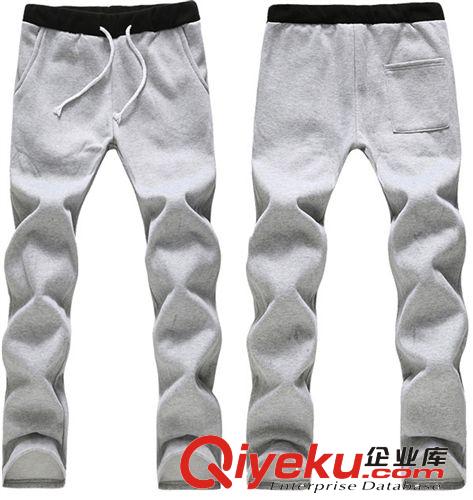 男衛衣長褲 廠家生產定制　秋冬外貿新產品　男裝休閑長褲　男士衛衣印花長褲