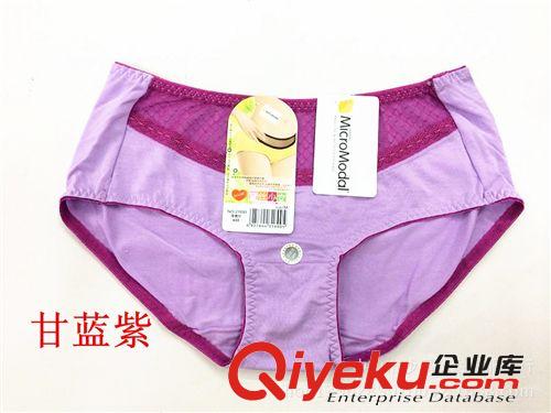 女式內褲 2014夏秋新款黛絲少女21690超細莫代爾性感蕾絲女士中腰三角內褲