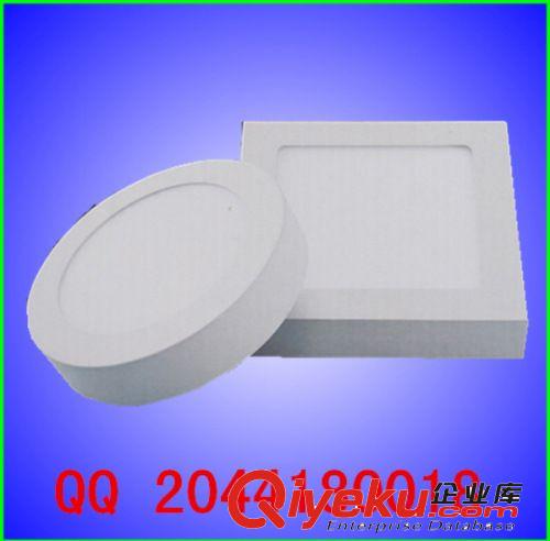 明裝面板燈 廠家出售gd辦公照明6瓦方形明裝面板燈吸頂式明裝筒燈外殼套件