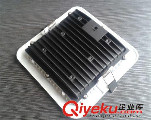 格柵燈(格子燈） gd天花燈辦公照明9W方形圓角LED大功率格柵燈外殼 套件 燈殼原始圖片3