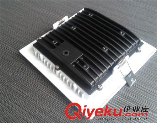 格柵燈(格子燈） 辦公照明9W方形直角LED大功率格柵燈外殼 套件 燈殼 天花燈原始圖片2