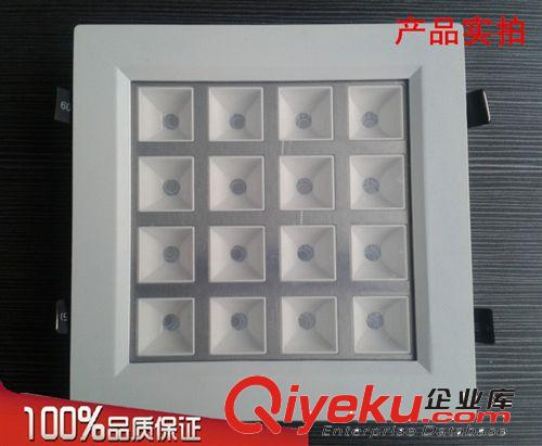 格柵燈(格子燈） 天花燈辦公照明16W方形直角LED大功率格柵燈外殼 套件 格子燈原始圖片3