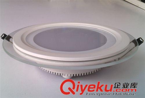 玻璃面板燈 廠家出售led直下式面板燈 開孔75mm天花燈成品整燈 led玻璃筒燈原始圖片3