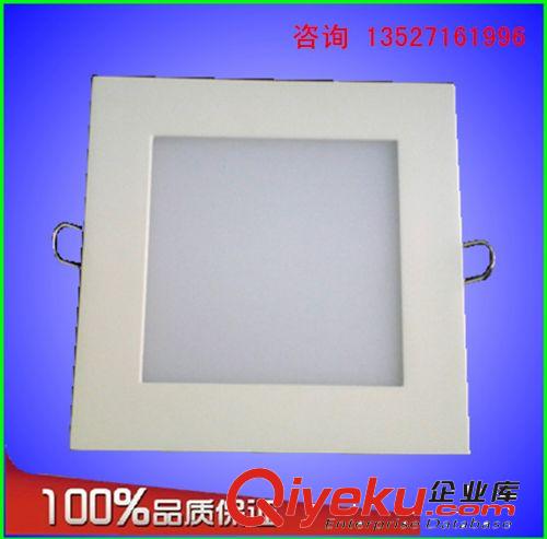 直發光面板燈/5730 15WLED正面發光方形面板燈燈具 5730壓鑄鋁材天花開孔式成品整燈原始圖片2