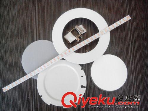 側發光面板燈外殼 熱銷LED3w 90*70mm 外殼 超薄圓形面板燈  平板燈室內照明燈具原始圖片3