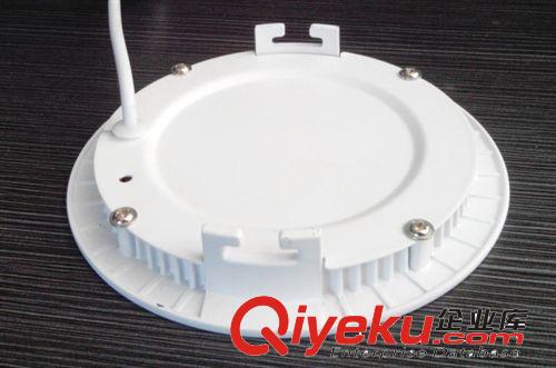 側(cè)發(fā)光面板燈外殼 熱銷LED超薄圓形面板燈9w外徑145mm  天花暗裝平板燈外殼 套件原始圖片2
