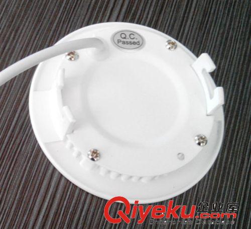 側發光面板燈外殼 室內LED超薄圓形面板燈20w外徑240*220mm  外殼 吸頂燈室內照明