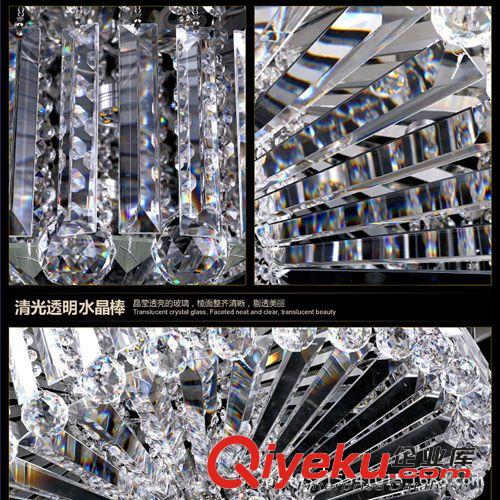 水晶燈吸頂燈系列 場所燈飾LED客廳燈圓形水晶燈吸頂燈具大氣臥室燈餐廳燈飾燈具原始圖片3