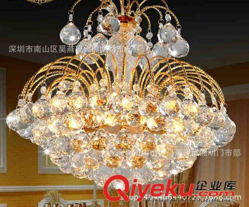 水晶燈；蠟燭燈 新款現(xiàn)代簡約LED吸頂燈客廳吸頂燈飯廳吊燈大廳水晶燈節(jié)能吊燈具原始圖片2
