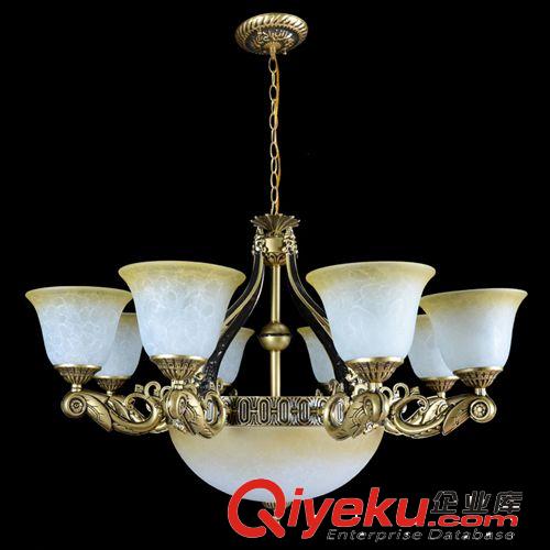 歐式吊燈 批發(fā)歐式led吊燈客廳燈簡(jiǎn)歐臥室燈 餐廳燈具 LED簡(jiǎn)約歐式玻璃吊燈原始圖片3