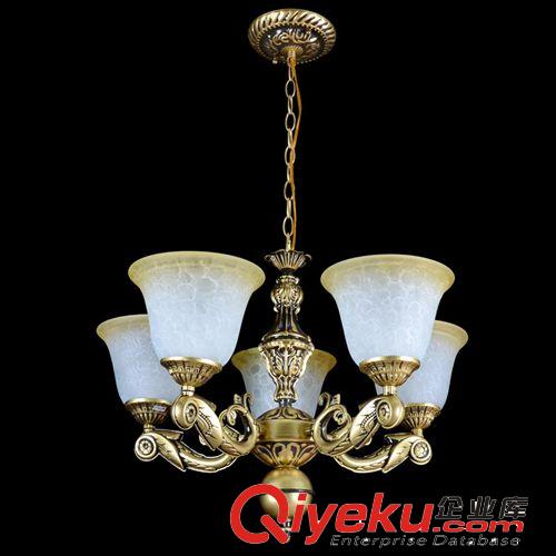 歐式吊燈 創(chuàng)意歐式仿古LED吊燈 美式復(fù)古臥室燈田園簡約客廳燈餐廳LED吊燈原始圖片3