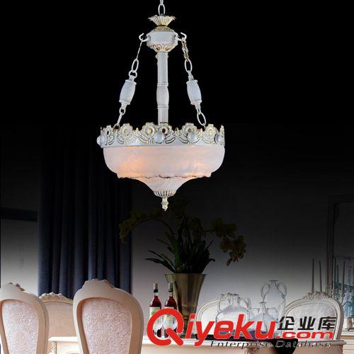 歐式吊燈 廠家直銷歐式樹脂led吊燈 簡歐餐廳燈 led臥室燈客廳燈飾燈具