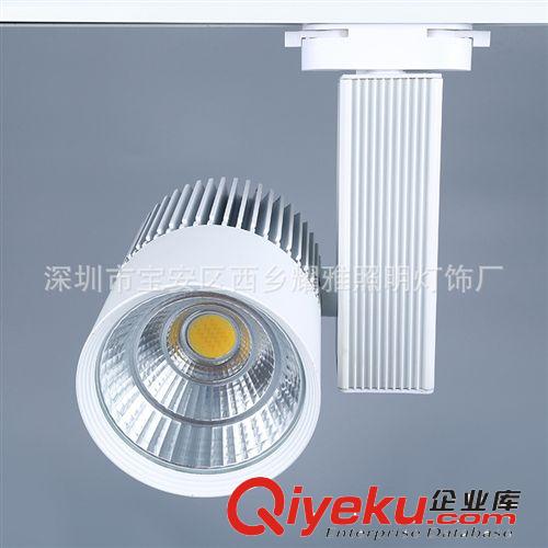 LED軌道燈 LED軌道燈 導軌燈 LED服裝店射燈 cob耐用高亮節(jié)能燈 廠家批發(fā)原始圖片3