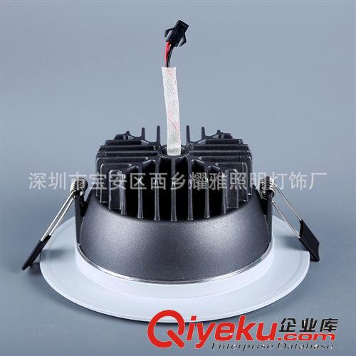 LED筒燈 LED筒燈 防霧壓鑄筒燈 射燈臥室服裝酒店燈具超亮鋁材筒燈 批發原始圖片3