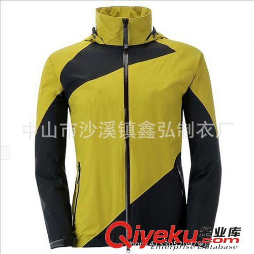 男式風衣 廠家定做雙層可拆卸男式沖鋒衣 新款時尚沖鋒衣定制原始圖片3