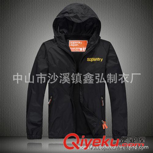 男式風衣 廠家定做雙層可拆卸男式沖鋒衣 新款時尚沖鋒衣定制