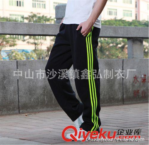 男式休閑褲 廠家定做秋冬款外貿男裝長褲 休閑運動直筒男式衛褲 歡迎定做原始圖片2