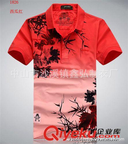 男式Polo衫 廠家定做速干polo衫定做 男短袖polo衫熱升華 熱轉(zhuǎn)印運(yùn)動(dòng)t恤訂做原始圖片3