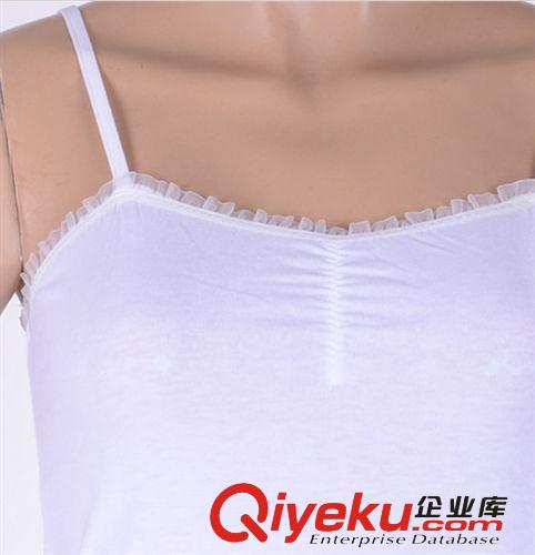 小背心、吊帶衫、裹胸 專業生產工字背心 純棉純色打底衫吊帶衫背心 承接訂單生產原始圖片3