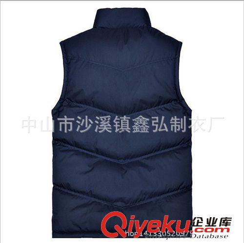 男式休閑馬甲 廠家定做保暖廣告棉馬甲 企業(yè)宣傳團(tuán)體活動統(tǒng)一棉廣告保暖馬甲原始圖片3