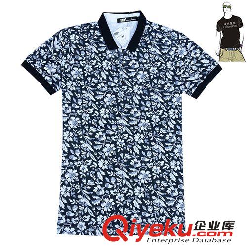 男式T恤 男裝T恤 翻領(lǐng) 2015年新款短袖 靚仔衫 T恤男裝 加工 定制包工包料