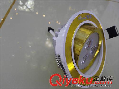 LED天花射燈 批發(fā)led射燈 gd白金面工程LED天花燈 3W5W12W18Wled燈 牛眼燈