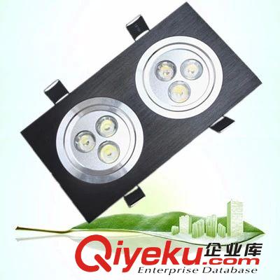 LED天花射燈 廠家批發 LED天花燈 家裝工程酒店服裝店格柵燈豆膽燈射燈LED燈原始圖片2