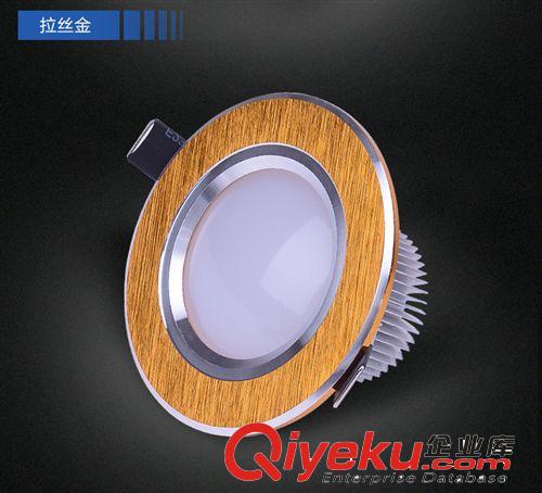 LED筒燈 筒燈LED 3W筒燈砂銀 天花燈 射燈 辦公商業(yè)家裝led燈 廠家批發(fā)原始圖片2