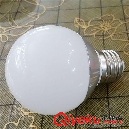 藍盈LED球泡燈 專業(yè)廠家大量熱銷5w球泡燈閃光銀色led球泡燈品質(zhì)保證3W5W全球泡原始圖片3