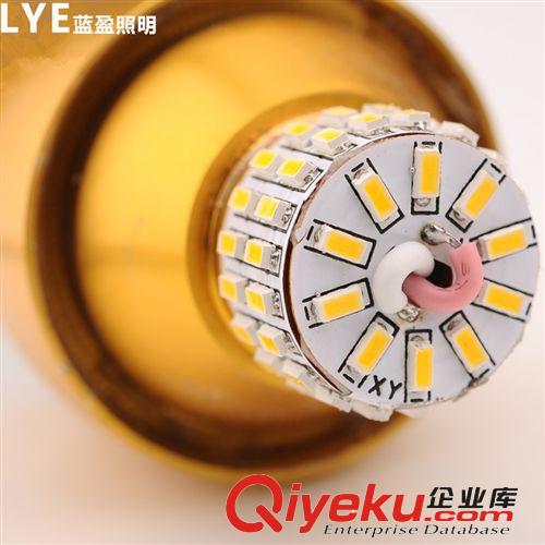 藍盈LED蠟燭燈 LED5W6w 蠟燭燈泡 360度無縫發(fā)光 尖泡3014貼片50珠 玉米蠟燭燈