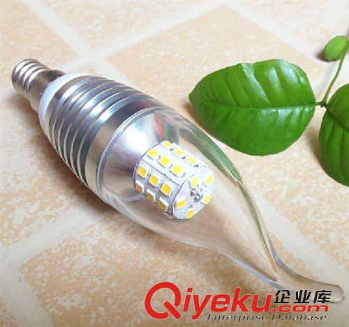 藍盈LED光源類 LED蠟燭燈小螺口E14大功率7W節能蠟燭燈超亮e27量大從優7W 8W