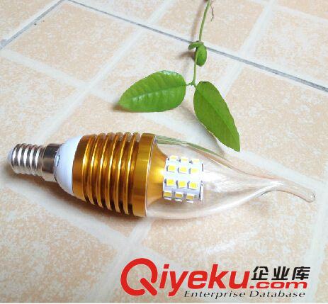 藍盈LED光源類 LED蠟燭燈小螺口E14大功率7W節能蠟燭燈超亮e27量大從優7W 8W