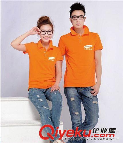 男式Polo衫 純綿翻領短袖t恤廣告衫企業文化衫學生班服定做工作服定制原始圖片3