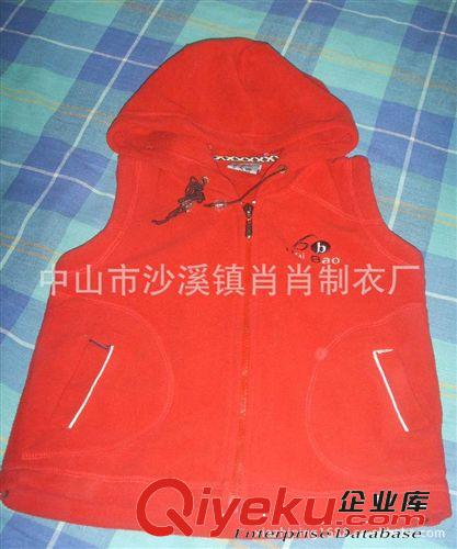 馬甲&背心 專業(yè)定做搖粒絨馬甲背心 報(bào)社馬甲 廣告馬甲 承接外貿(mào)訂單原始圖片3